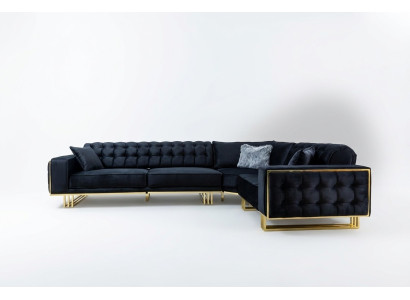 Exclusieve hoekbank Modern L-vorm Designer stijl meubels Woonkamer hoekbank