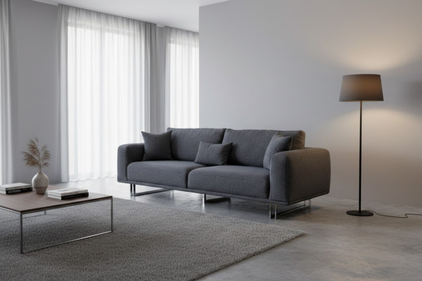 Moderne bank van 3 zits meubels in woonkamer Designer luxe bankstellen inrichting