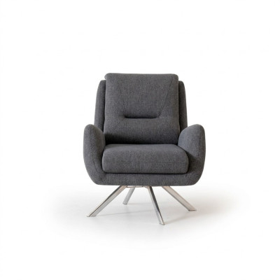 Moderne fauteuil luxe meubels in woonkamer lounge club ontwerper grijs inrichting