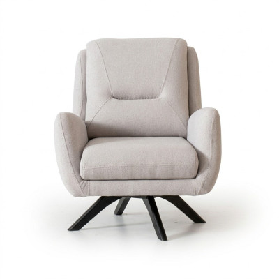 Fauteuil Moderne Witte Woonkamer Zitmeubilair Textiel Luxe Design Meubels Lounge Club