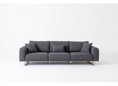 Sofa 4-zits Relaxbank Bank Bedfunctie Vierzits Textielbankstellen