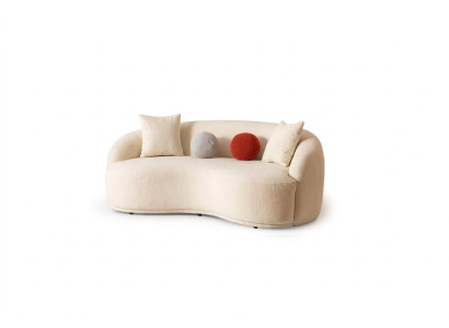 Moderne bank 3-zits designer meubels witte kleur stijl banken banken 230cm