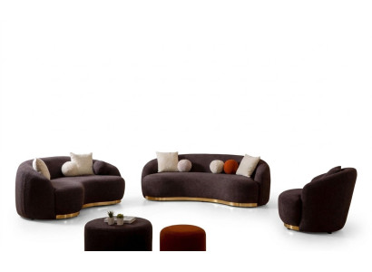 Stil woonkamerset bankstellen designer bankstel 4+3+1 zitmeubelen