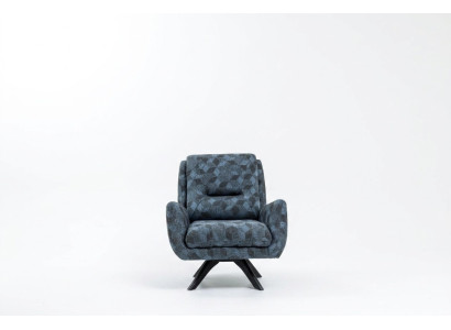 Woonkamer luxe fauteuil grijs Club Lounge Modern Designer meubels inrichting