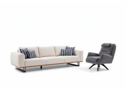 Luxe woonkamerset 2-delig. Design bankstel 4+1 zits banken meubels