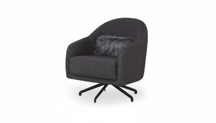 Ontwerp fauteuil woonkamer luxe meubels Zwarte stijlvolle loungeclub