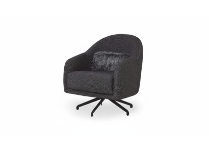 Ontwerp fauteuil woonkamer luxe meubels Zwarte stijlvolle loungeclub