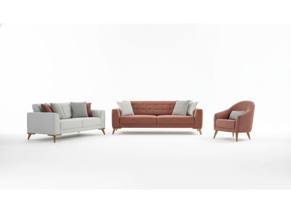Woonkamerset Stijlvol bankstel 3+3+1 zitter Luxe banken Sofa meubels  Woonkamerset met stijlvol bankstel van 3+3+1 zitter Luxe banken Sofa meubels