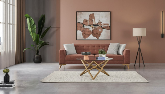 Woonkamerset Roze Stijlvol Loungebank 3+1 Zits Fauteuil Banken  Woonkamerset Roze Stijlvolle Loungebank 3+1 Zits Fauteuil Banken