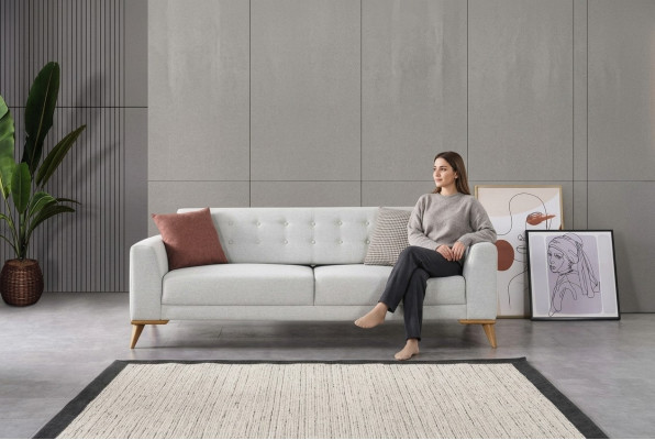 Luxe bankstel 3-zits design meubels Stijlvol woonkamer driezitsbank