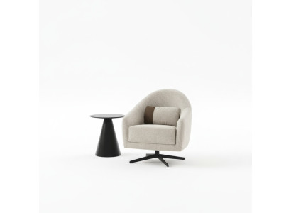 Luxe fauteuil Stijlvol Meubels Woonkamer Ontwerp Draaibare Lounge Club Hout