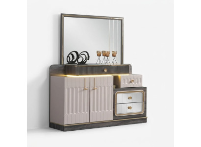 Ladenkast Spiegel Luxe Console Dressoir Ontwerp Slaapkamer Laden