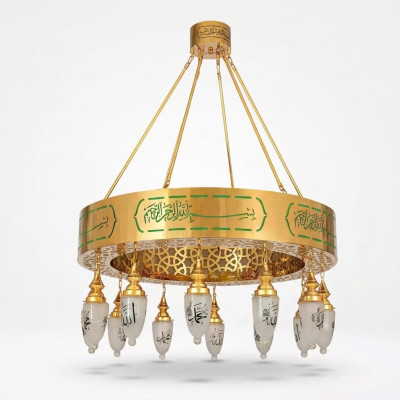 Lampara Lámpara de araña Lámpara de cristal Luces Lámparas Lámpara de techo Lámpara 120x135
