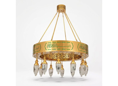 Lampara Lámpara de araña Lámpara de cristal Luces Lámparas Lámpara de techo Lámpara 120x135