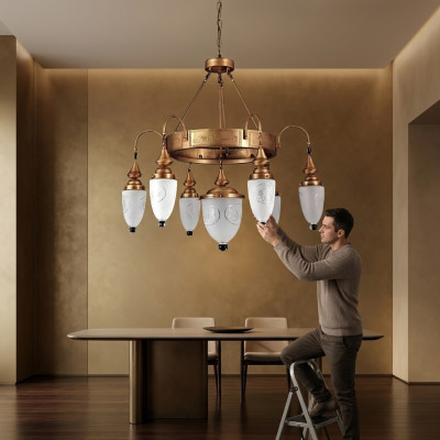 Lamp Hanglamp Kroonluchter Kristallamp Plafondlamp Lampen 90x125