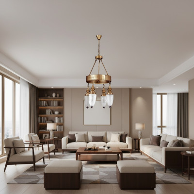 Plafondlamp Een moderne hanglamp Woonkamer Luxe lamp Armatuur