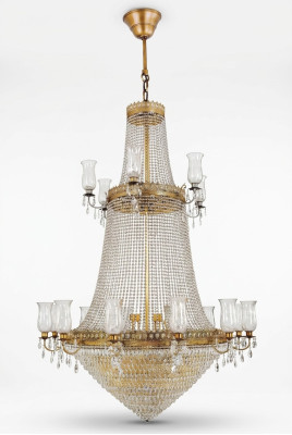 Grote lamp kroonluchter luxe lampen xxl plafondlamp 160x285