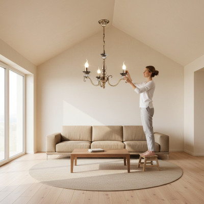 Kroonluchter Moderne Hanglamp Kroonluchter in de woonkamer Luxe Nieuw