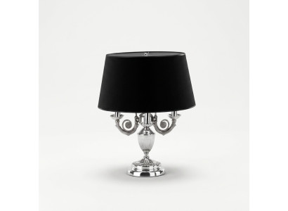 Tafellamp met zwarte kap Lichte tafellamp Tafellamp Lamp