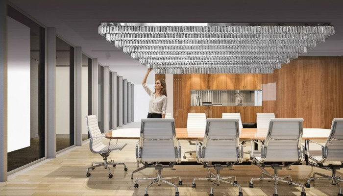 Kroonluchter lamp xxl armatuur hanglamp hanglamp armatuur 100x200
