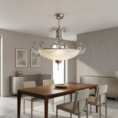 Kroonluchter Hanglamp Woonkamer Kroonluchter Helder Chroom Nieuw