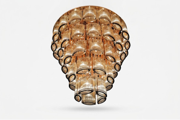Moderne gouden plafondlamp voor thuis woonkamer Nieuw Luxueus voor stijl