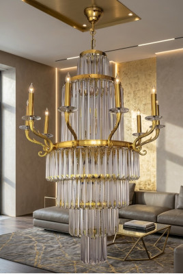 Kroonluchter moderne hanglamp woonkamer luxe kroonluchter kristal