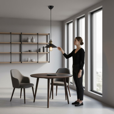 Plafondlamp Een moderne hanglamp Woonkamer Zwart Luxe nieuw