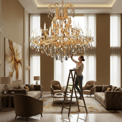 Kroonluchter Moderne hanglamp Plafondlamp Luxe kroonluchter Lamp