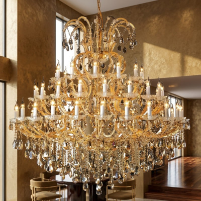 luxe kristallen kroonluchter van nieuwe kwaliteit voor de woonkamer
