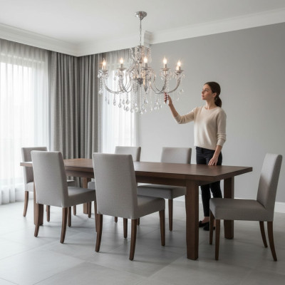 Hanglamp Kroonluchter Lamp Kristallen lamp Plafondlamp Lampen 113x140
