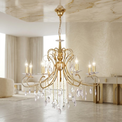 Kroonluchter Moderne plafondlamp in de woonkamer Luxe hanglamp Lamp