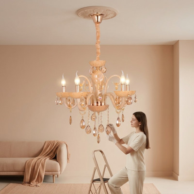 Kroonluchter Crystal Voor de woonkamer glanzend interieur nieuw
