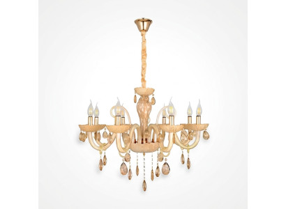 Plafondlamp woonkamer licht Opal Honey luxe interieur lampen 80x95