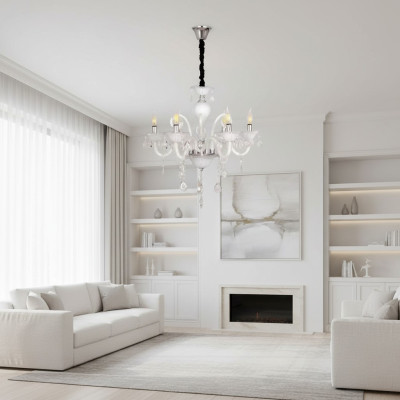 Plafondlamp Een moderne hanglamp Woonkamer Luxe nieuw Glas