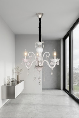 Plafondlamp een moderne hanglamp woonkamer luxe nieuw wit