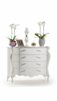 Ladenkasten wit slaapkamer design klassiek luxe houten dressoir Sideboard