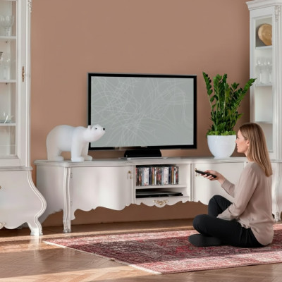 TV-stand woonkamer kast meubels tv-sideboard houten woonkasten hout