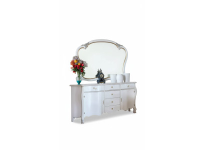 Sideboard Spiegel Dressoir Houten Sideboard Designmeubels Stijl Commode