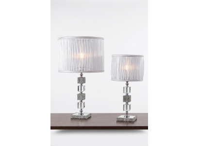 Luxe witte tafellamp kristallen kroonluchter klassieke stijl nieuw