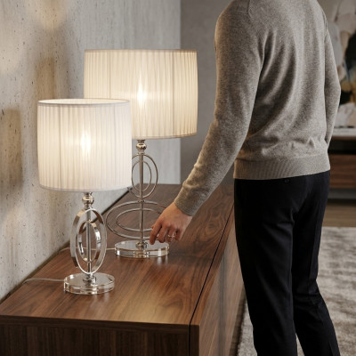 Klassieke tafellamp kroonluchter kristal tafellamp lamp