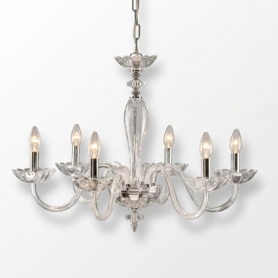 Kroonluchter antieke stijl hanglamp kroonluchter kristal licht