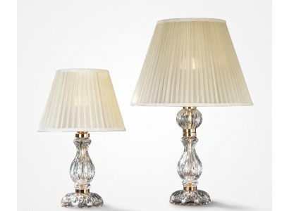 Witte transparante tafellamp in antieke stijl kroonluchter kristallen lamp