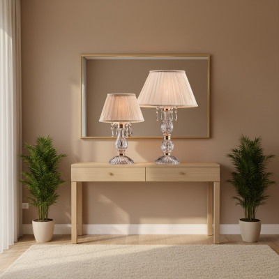 Antieke stijl tafellamp lampen kroonluchter kristal tafellampen lamp