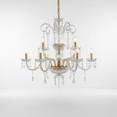 Kroonluchter Hanglamp Verlichting Kroonluchter goud Lamp