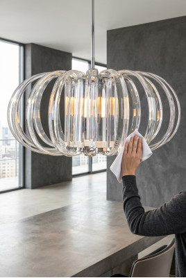 Kristallen hanglamp Luxe kroonluchter Plafondlamp Moderne kroonluchterlamp