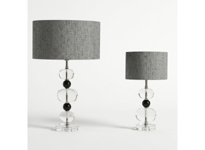 Stijlvolle tafellamp Grijze lamp Moderne verlichting Nieuwe tafellamp