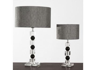 Klassieke grijze nachtlamp luxe tafellamp lamp