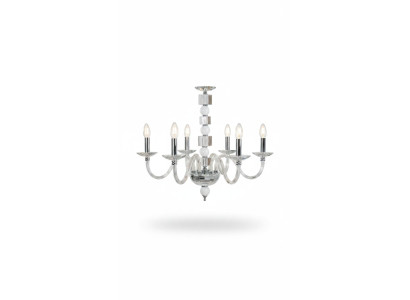 Kristallen kroonluchter wit kroonluchter plafondlamp kroonluchter