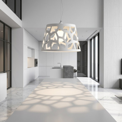 Ontwerper Luxe Kroonluchter Plafondlamp Moderne Witte Luxe Lamp Stijl